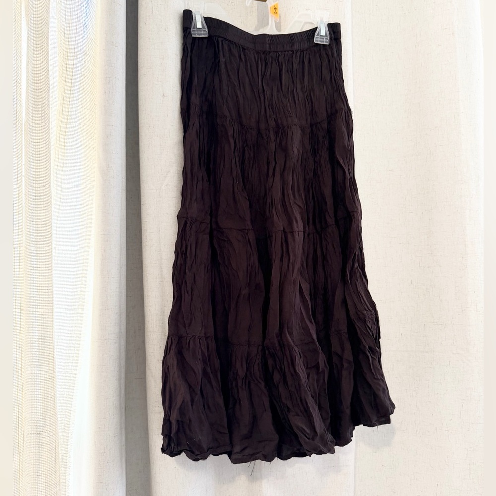 Derek Heart Espresso A-Line Skirt